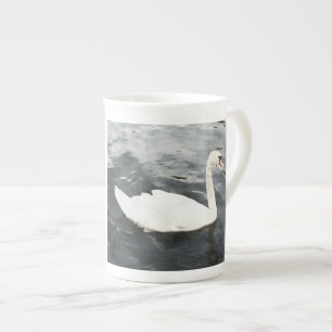 Impressionist Swan Porselein Kop