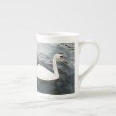Impressionist Swan Porselein Kop (Rechts)