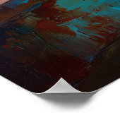 Impressionist Violin Painting Classical Music Art Poster (Hoek)