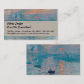 Impressionist Visitekaartje (Voorkant / Achterkant)