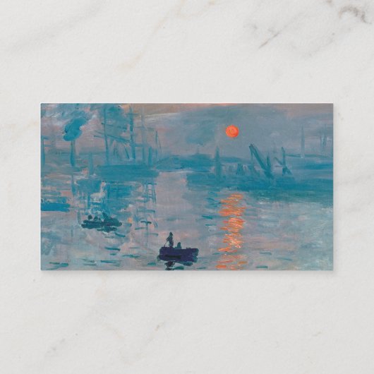 Impressionist Visitekaartje (Achterkant)