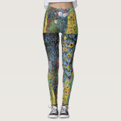 Impressionist Wildbloemen Leggings (Voorkant)