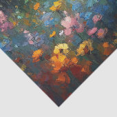 Impressionist Wildflower Field Bloemen Decoupage Tissuepapier (Detail)