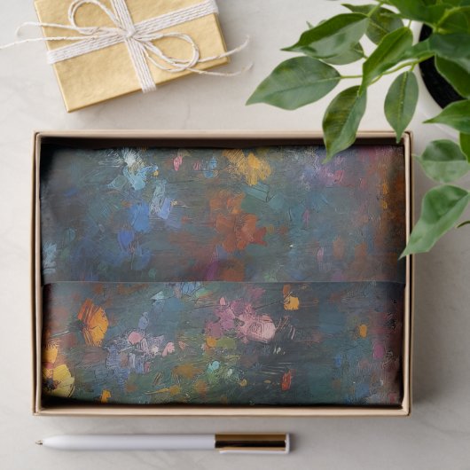 Impressionist Wildflower Field Bloemen Decoupage Tissuepapier (Geschenk)