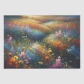 Impressionist Wildflower Field Bloemen Decoupage Tissuepapier (Voorkant)