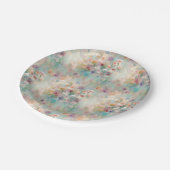 Impressionist Wildflower Pastel Papieren Bordje (Gekanteld)