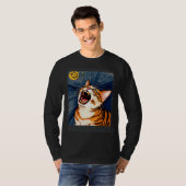 Impressionistic  Cat Screaming Impressionism Cats  T-shirt (Voorkant volledig)