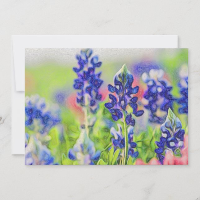 Impressionistisch Bluebonnets (Voorkant)