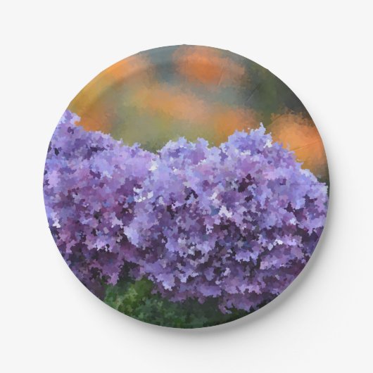 Impressionistisch Bord voor brandkrantenpapier (Voorkant)