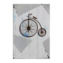 Impressionistisch fietsontwerp