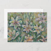 Impressionistisch Floral Briefkaart (Voorkant / Achterkant)