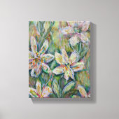 Impressionistisch Floral Painting Canvas 8"x10"x2. (Voorkant)