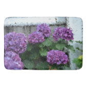 Impressionistisch Hydrangea Bath/Kitchen Mat (Voorkant)