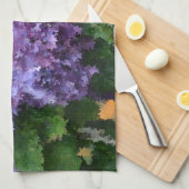 Impressionistisch Hydrangea Dish Towel Theedoek (Quarter Fold)