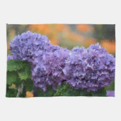 Impressionistisch Hydrangea Dish Towel Theedoek (Horizontaal)