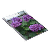 Impressionistisch Hydrangea-Notitieboek Notitieboek (Rechterzijde)