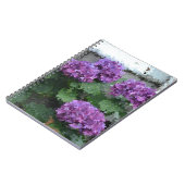 Impressionistisch Hydrangea-Notitieboek Notitieboek (Linkerzijde)