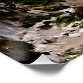 Impressionistisch landschap met kust perfect poster (Hoek)