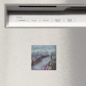 Impressionistisch landschap originele kunst magneet (Insitu (Vaatwasser))