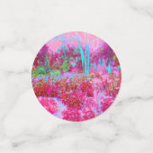 Impressionistisch landschap van rode en roze tuin confetti (Kleine voorkant)