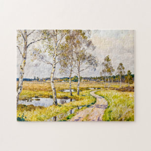 Impressionistisch landschap van Worpswede in de Te Legpuzzel