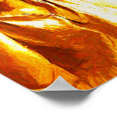 Impressionistisch meisje met strohoed poster (Hoek)