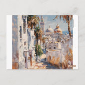 Impressionistisch motief van Tunis Briefkaart (Achterkant)