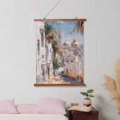 Impressionistisch motief van Tunis Hangend Wandkleed (Slaapkamer)