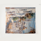 Impressionistisch motief van Tunis Wandkleed (Voorkant (horizontaal))