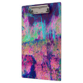 Impressionistisch Paars en Heet Roze Landschap Klembord (Links)