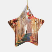 Impressionistisch pad keramisch ornament (Rechts)