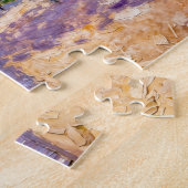 Impressionistisch Parijs Rivierkaart Schrijven Sce Legpuzzel (Zijkant)