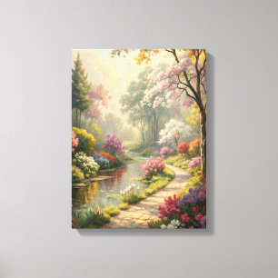 impressionistisch schilderij canvas afdruk