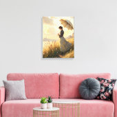 impressionistisch schilderij canvas afdruk (Insitu (Woonkamer))