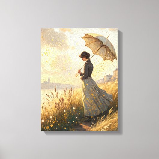 impressionistisch schilderij canvas afdruk (Voorkant)