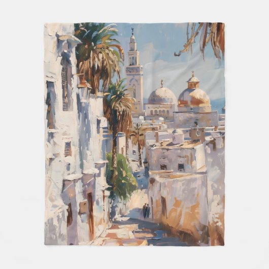 Impressionistisch schilderij van Tuni Fleece Deken (Voorkant)