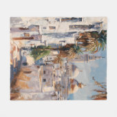 Impressionistisch schilderij van Tuni Fleece Deken (Voorkant (Horizontaal))