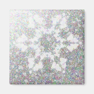 Impressionistisch Snowflake Magneet