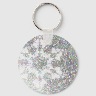 Impressionistisch Snowflake Sleutelhanger
