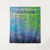 Impressionistische achtergrond voor foto's van huw wandkleed (Voorkant)