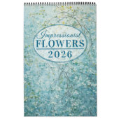 Impressionistische Bloemen 2026 Kalender (Hoes)