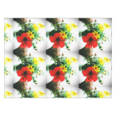 Impressionistische bloemen Art Design Tafelkleed (Voorkant (Horizontaal))