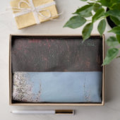 Impressionistische bloemen en vlinders Decoupage Tissuepapier (Geschenk)