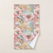 Impressionistische bloementuin ID1280 Bad Handdoek (Handdoek)