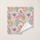 Impressionistische bloementuin ID1280 Bad Handdoek (Wasdoekje)