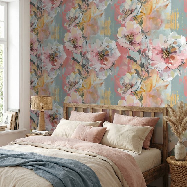 Impressionistische bloementuin ID1280 Behang (Creator heeft geüpload)