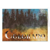 Impressionistische Colorado Forest Alle Gelegenhei (Voorkant Horizontaal)