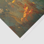 Impressionistische Daisy Field Art Decoupage Tissuepapier (Detail)