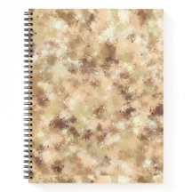 Impressionistische Desert Camo Notitieboek