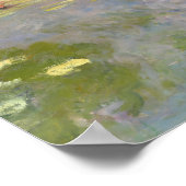 Impressionistische elegantie: Claude Monet Waterle Poster (Hoek)